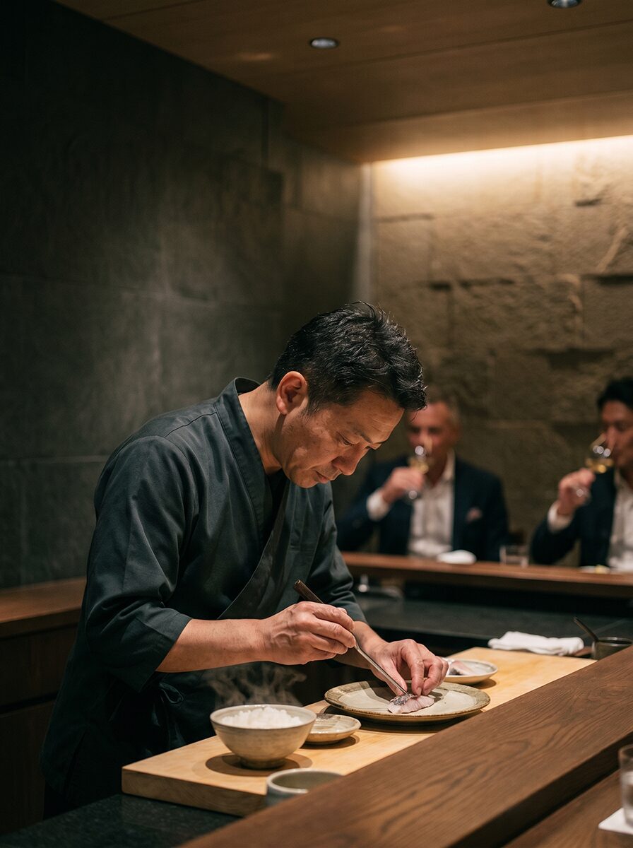 Restaurant content generated from the business website